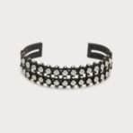 Vintage Black Plastic Bangle